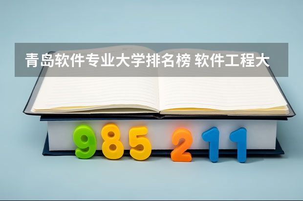 青岛软件专业大学排名榜 软件工程大学专业排名