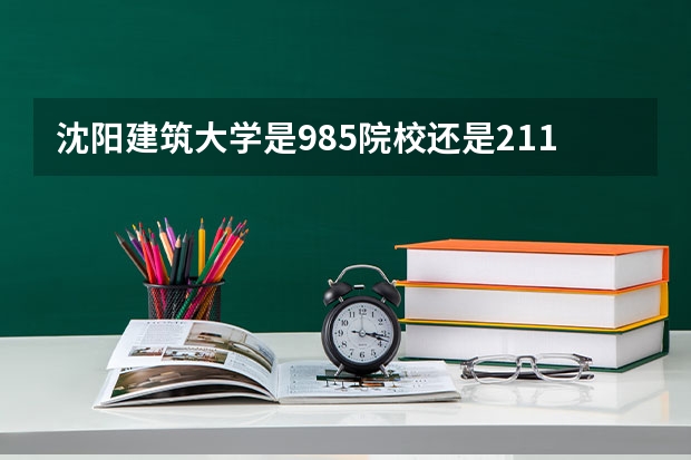 沈阳建筑大学是985院校还是211院校？（体育大学是985还是211）