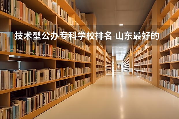 技术型公办专科学校排名 山东最好的公办专科学校排名最新
