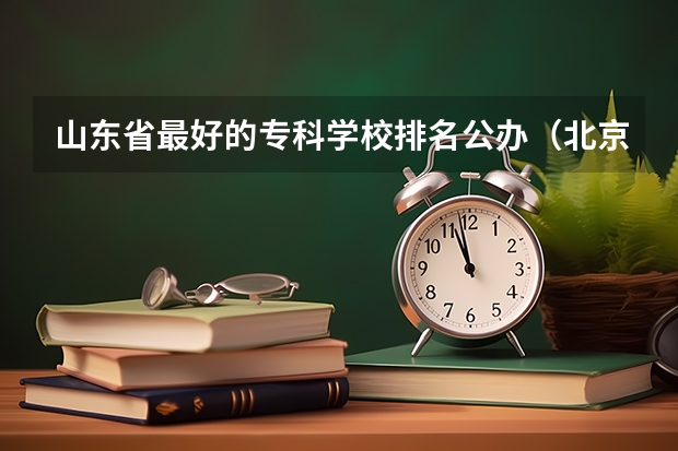 山东省最好的专科学校排名公办（北京政法类大学名单及排名）